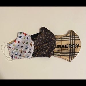 designer inspired face mask